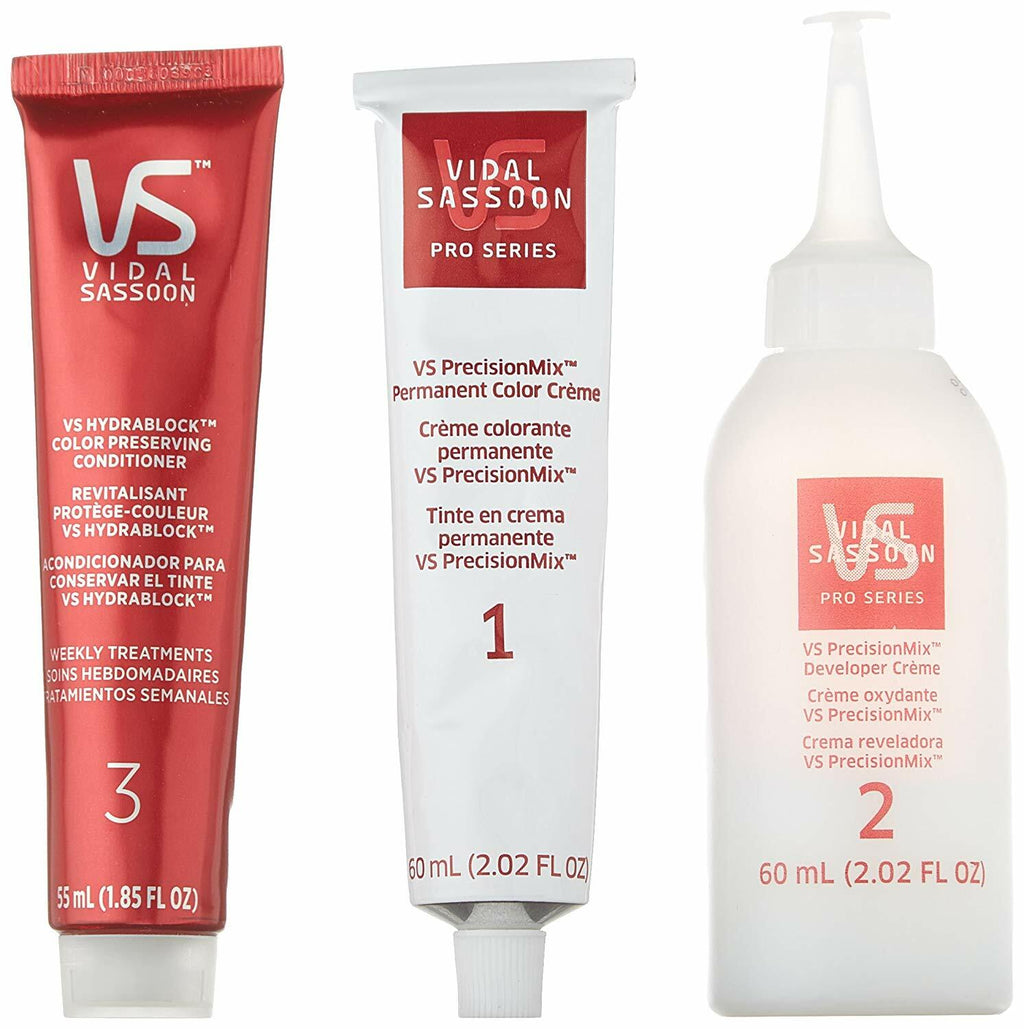 Vidal Sassoon Pro Series Runway Red Hair Color Kit - Pack of 6