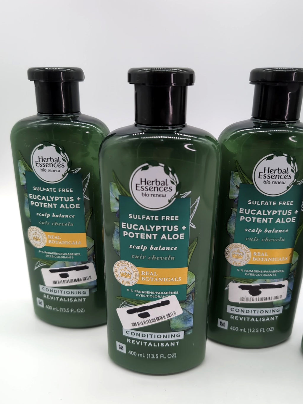 Herbal Essences Aloe & Eucalyptus Scalp Conditioner - 13.5 Oz Pack of 4