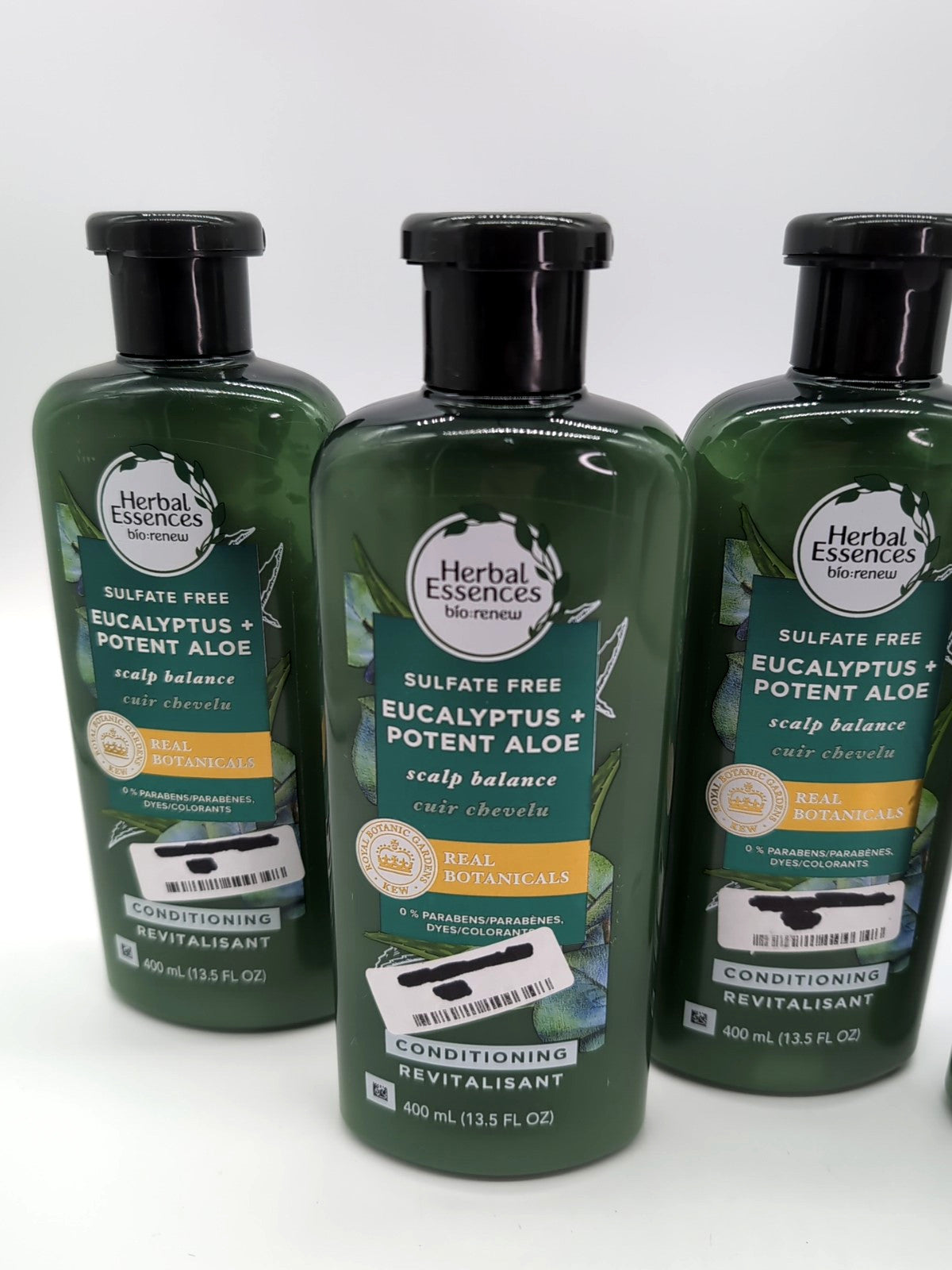 Herbal Essences Aloe & Eucalyptus Scalp Conditioner - 13.5 Oz Pack of 4