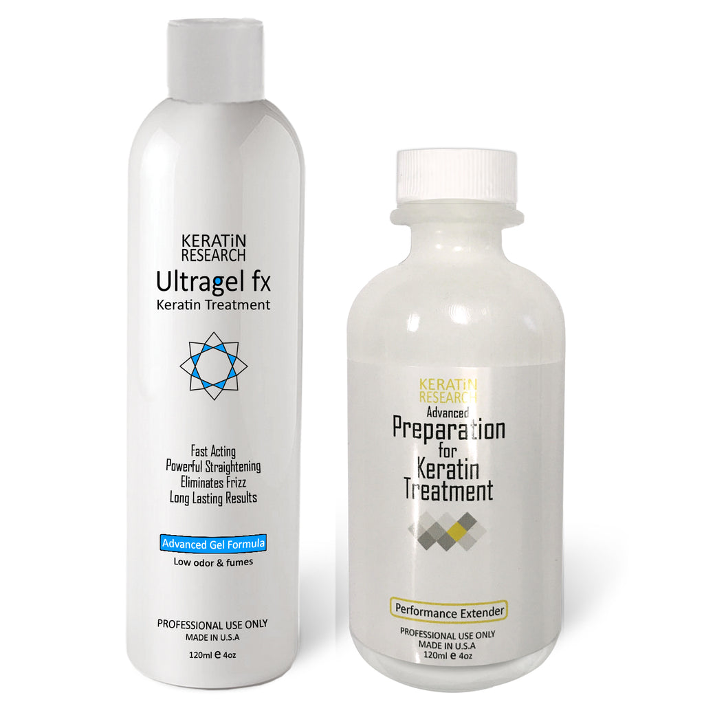 Brazilian Keratin Hair Treatment Gel - Frizz Control & Shine 120ml