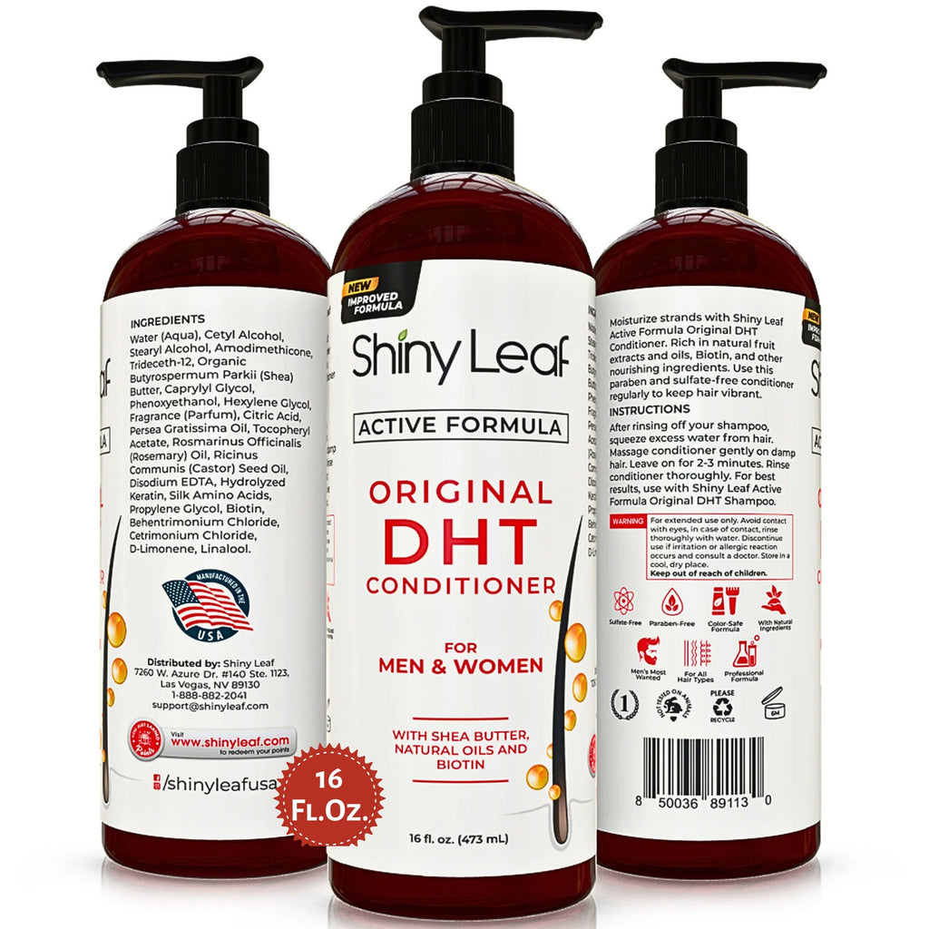 DHT Blocker Hair Loss Conditioner 16oz with Biotin - Anti-Thinning, Sulfate-Free