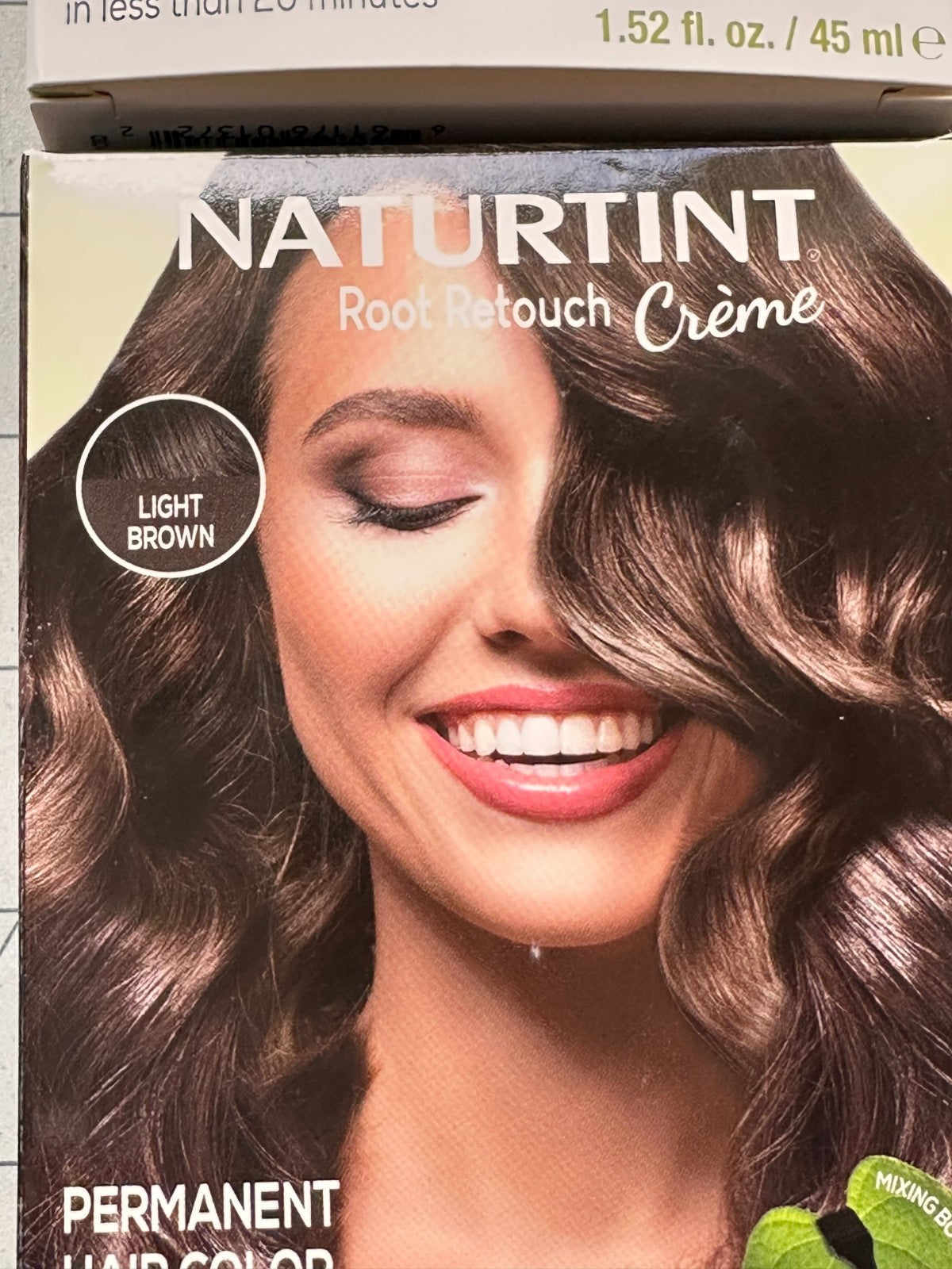 Natural Hair Color Root Retouch Creme Light Brown 6-Pack - Permanent Hair Dye