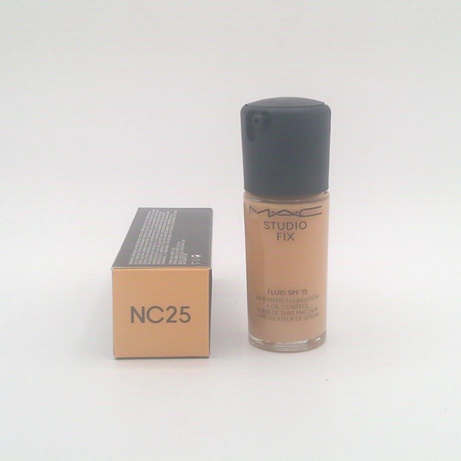 MAC Studio Fix Fluid Foundation SPF15 NC25 1 oz | Oil Control
