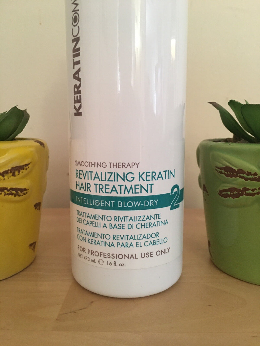 Keratin Complex Hair Smoothing Treatment 16 oz Revitalizing Keratin System