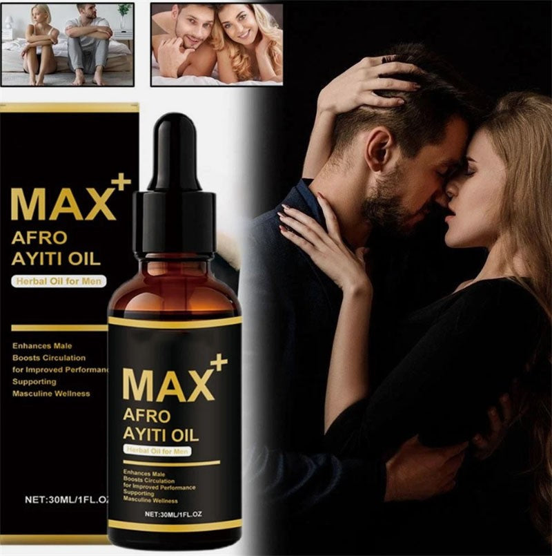 Herbal Massage Oil for Men - Circulation & Relaxation, 30ml