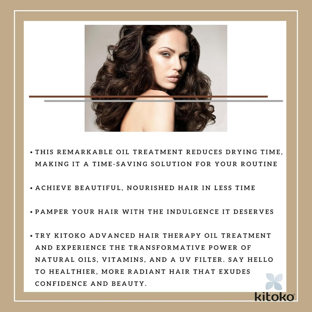 Hair Oil Treatment with Argan & Karite Oils - Nourishing Hair & Scalp, 3.88 Ounce with Pump