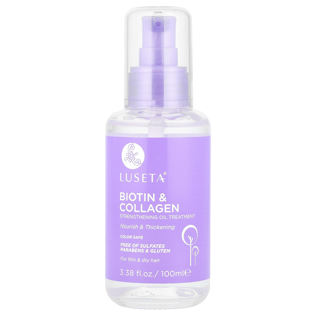 Biotin & Collagen Hair Oil Treatment for Thin & Dry Hair - 3.38 fl oz