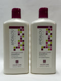 Andalou Naturals 1000 Roses Color Care Shampoo - 11.5 oz Pack of 2