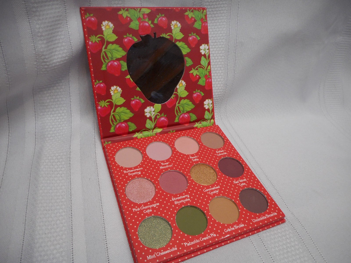 12-Shade Strawberry Shortcake Eyeshadow Palette - New Makeup