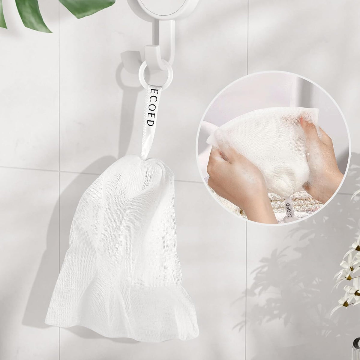 Silicone Scalp Massager & Shampoo Brush for Dandruff & Hair Care