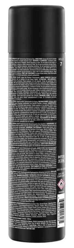 Texturizing Hair Spray Clay - Matte Finish, Flexible Hold, 4.4 oz (Pack of 2)