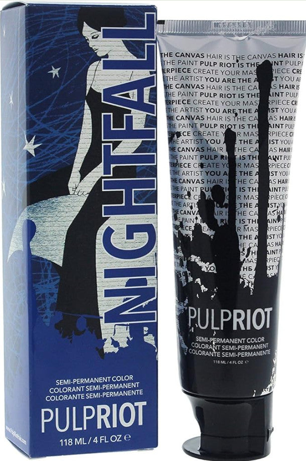 Blue Semi-Permanent Hair Color Cream 4oz - Vibrant, Long-Lasting Dye