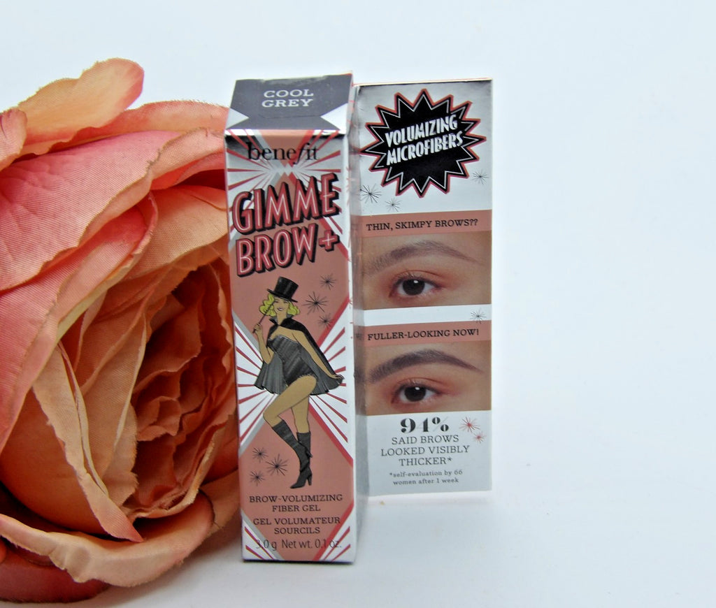 Benefit Gimme Brow+ Brow Volumizing Fiber Gel Cool Grey 0.1 oz Full Size