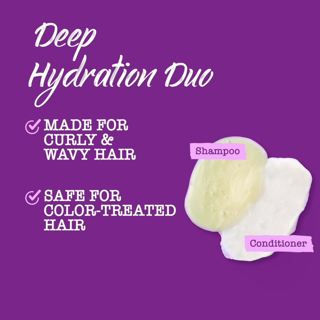 Hydrating Shea Butter Shampoo for Curly Hair - 25.4 Fl Oz