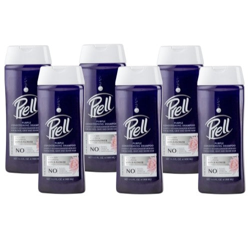 Purple Lotus Flower Conditioning Shampoo for Color-Treated Hair 13.5 fl oz Pack of 6